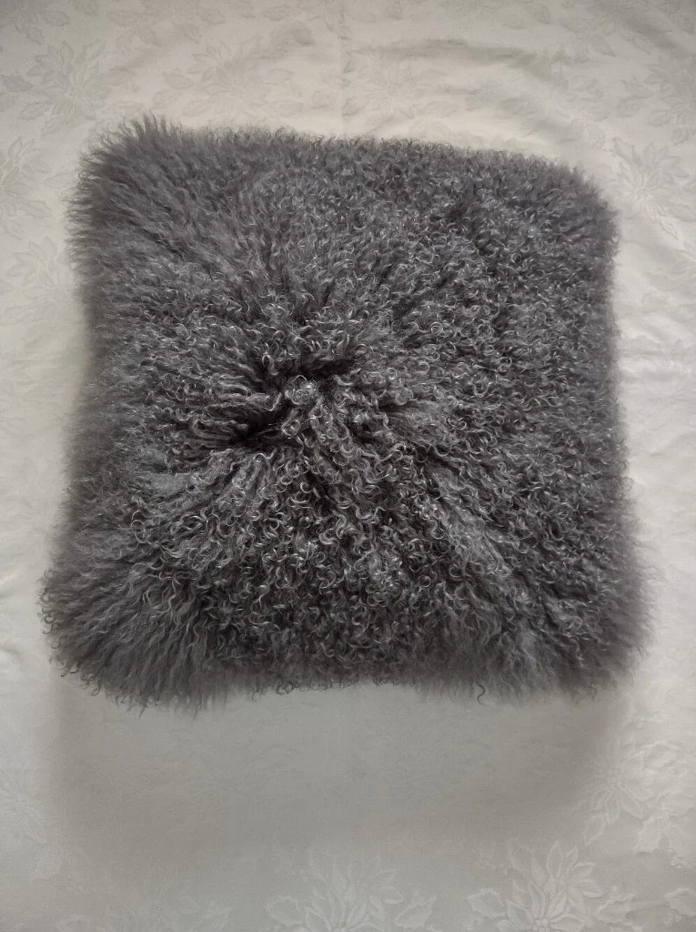 Natural Fur Wool Pillow